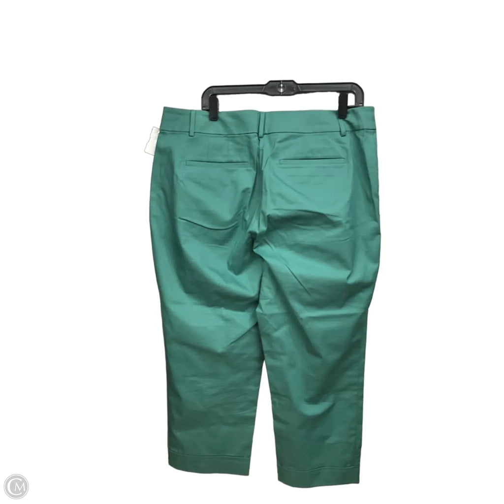 Pants Dress By Ann Taylor In Green, Size: 14