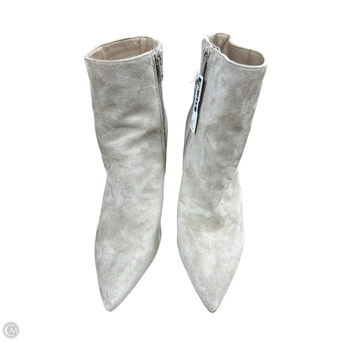 Boots Ankle Heels By A New Day In Tan, Size: 6