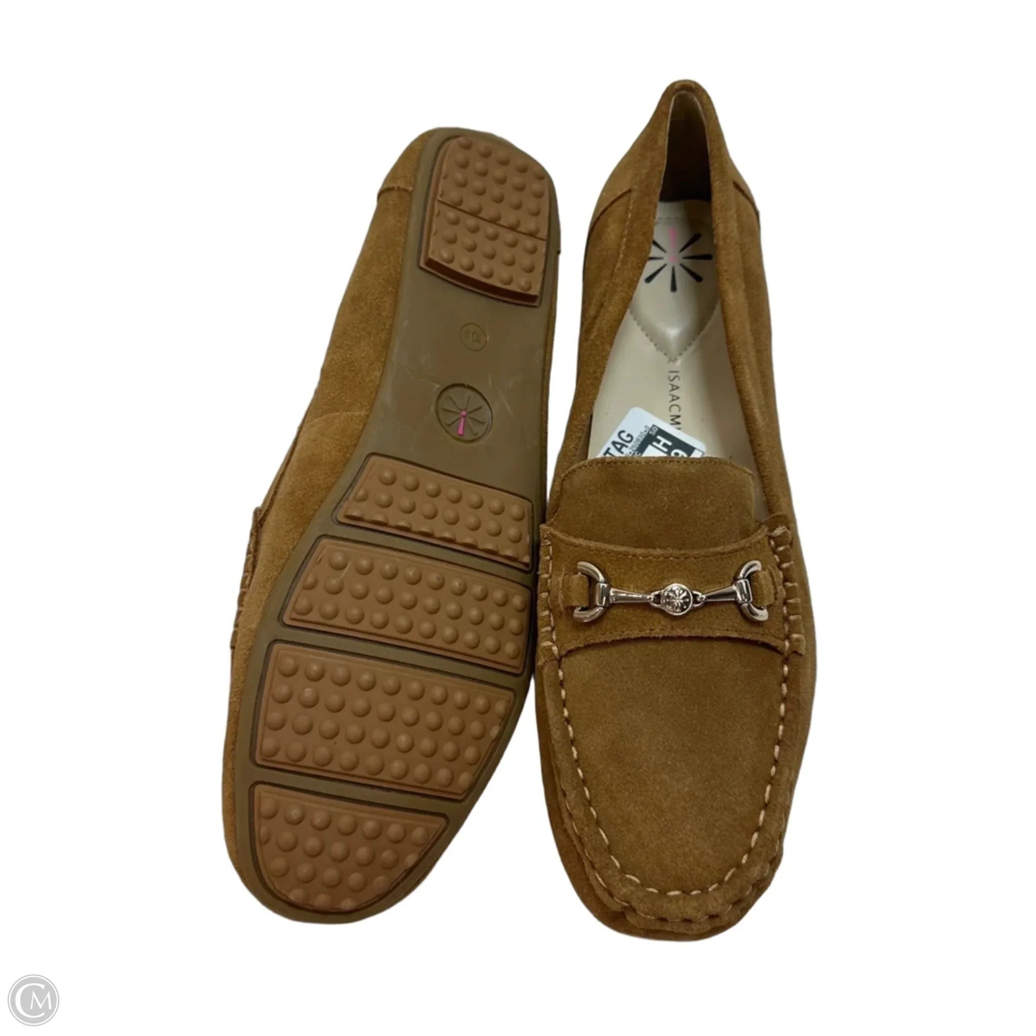 Shoes Flats By Isaac Mizrahi Live Qvc In Tan, Size: 10