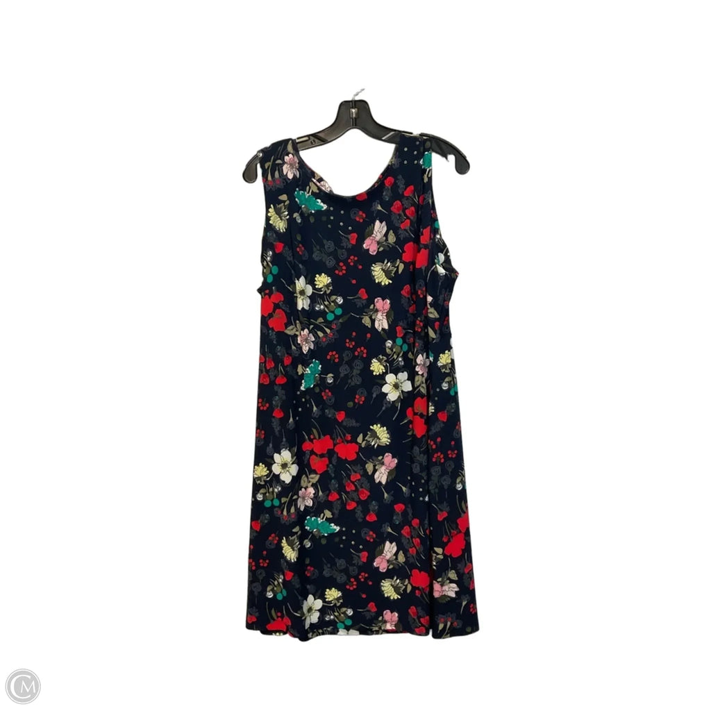 Dress Casual Short By Tommy Hilfiger In Floral Print, Size: 16