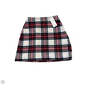 Skirt Mini & Short By Abercrombie And Fitch In Plaid Pattern, Size: Xxs