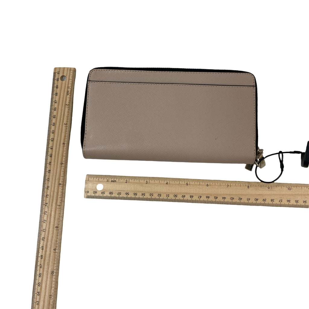 Wallet Designer By Kate Spade In Black & Tan, Size:Large