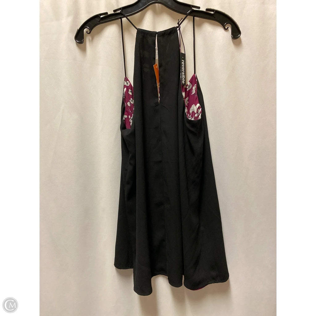 Top Sleeveless By Express In Maroon, Size: M