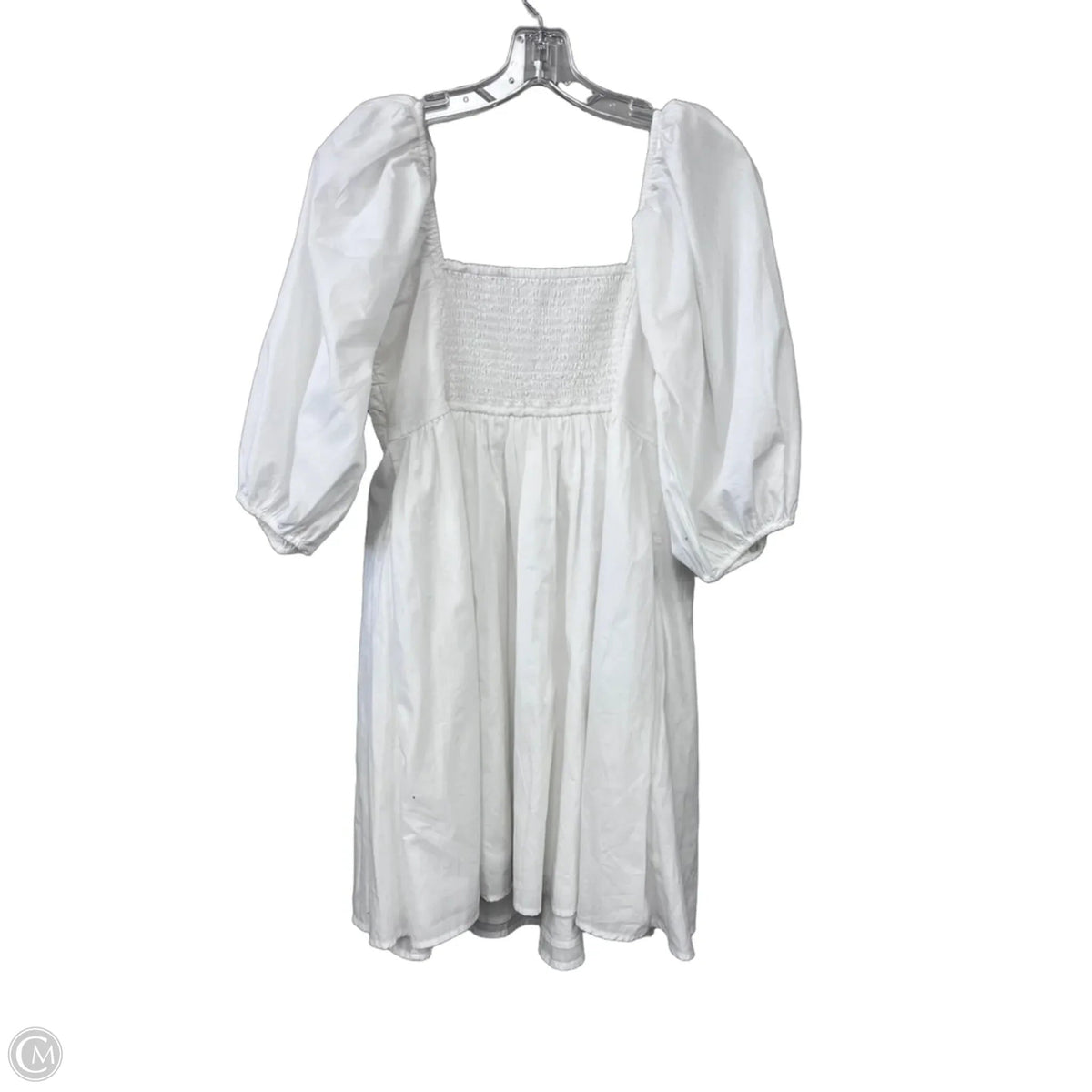 Dress Casual Short By Abercrombie And Fitch In White, Size: L