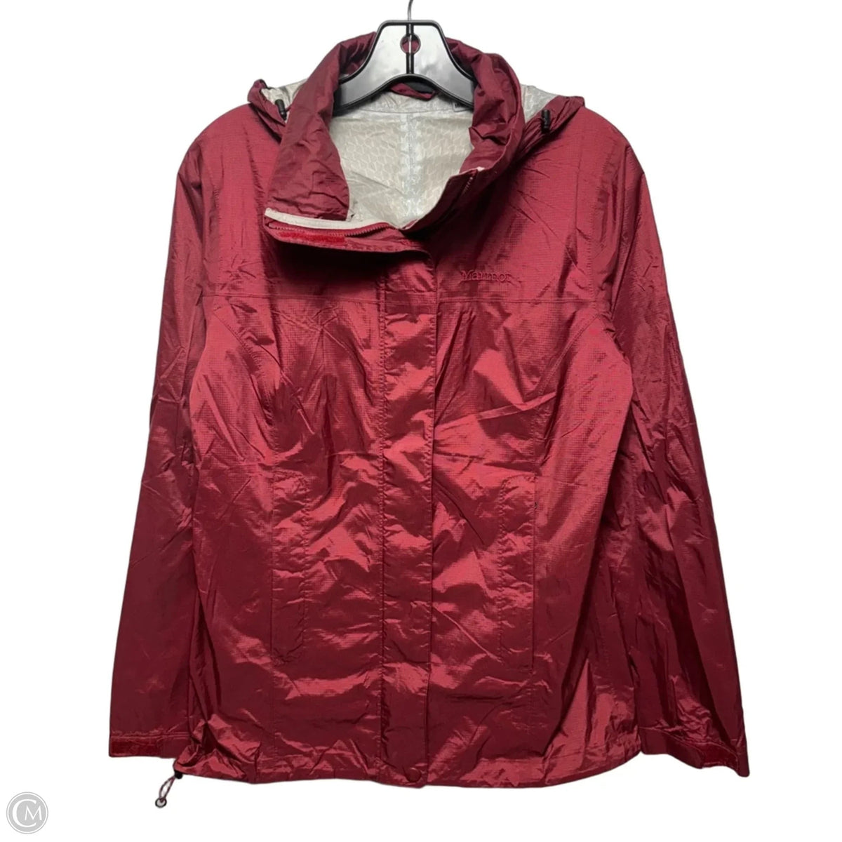 Jacket Windbreaker By Marmot In Maroon, Size: M