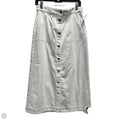 Skirt Maxi By Lauren By Ralph Lauren In White, Size: 4