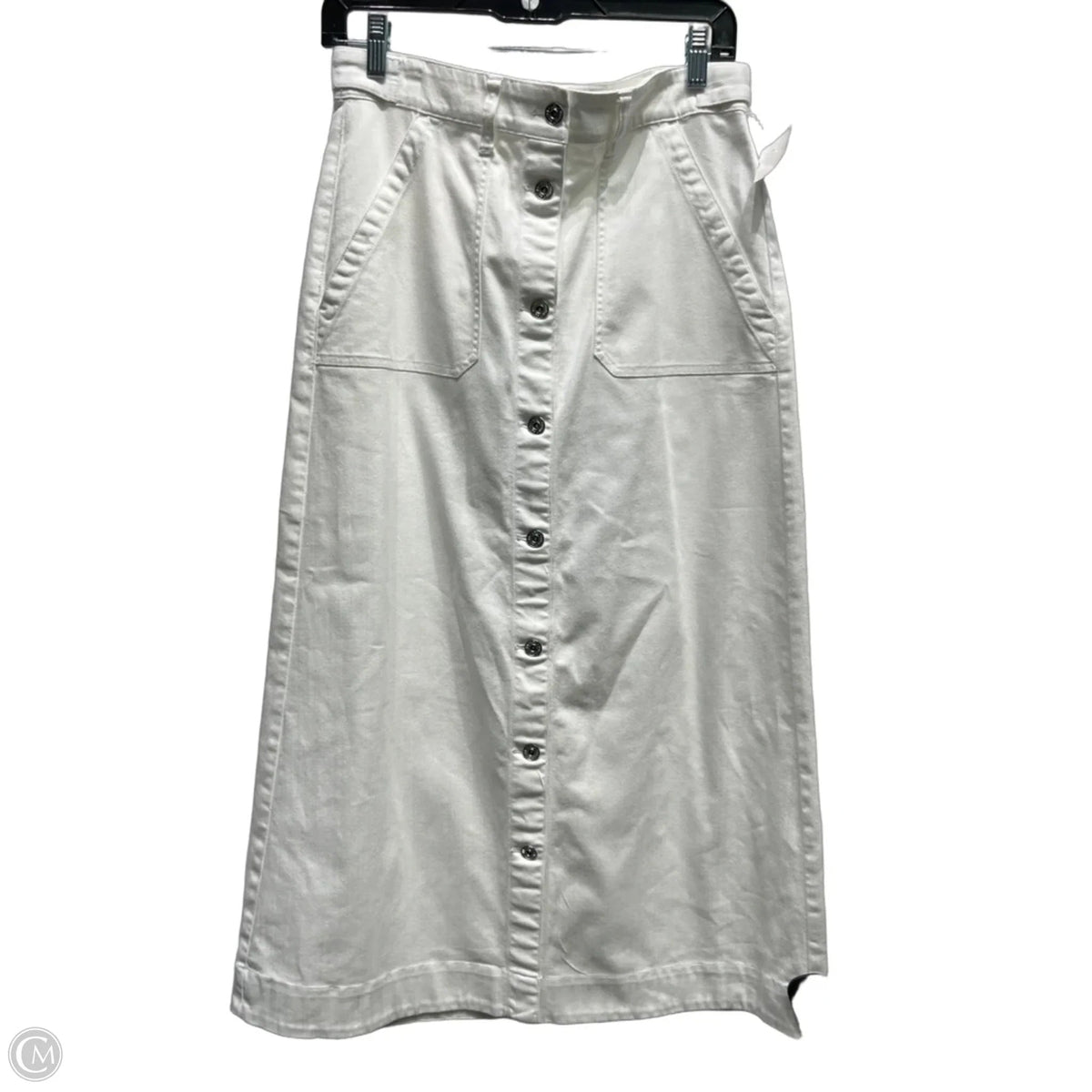 Skirt Maxi By Lauren By Ralph Lauren In White, Size: 4