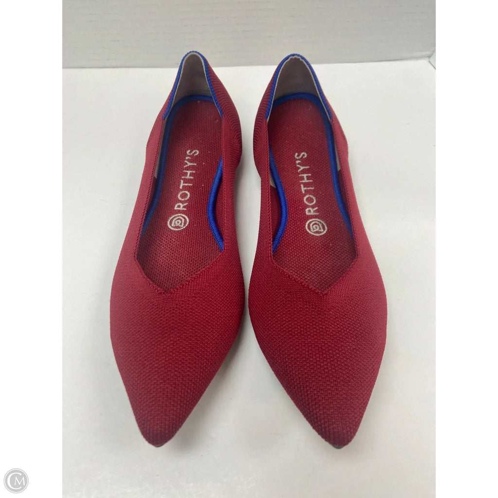 Shoes Flats By Rothys In Red, Size: 10