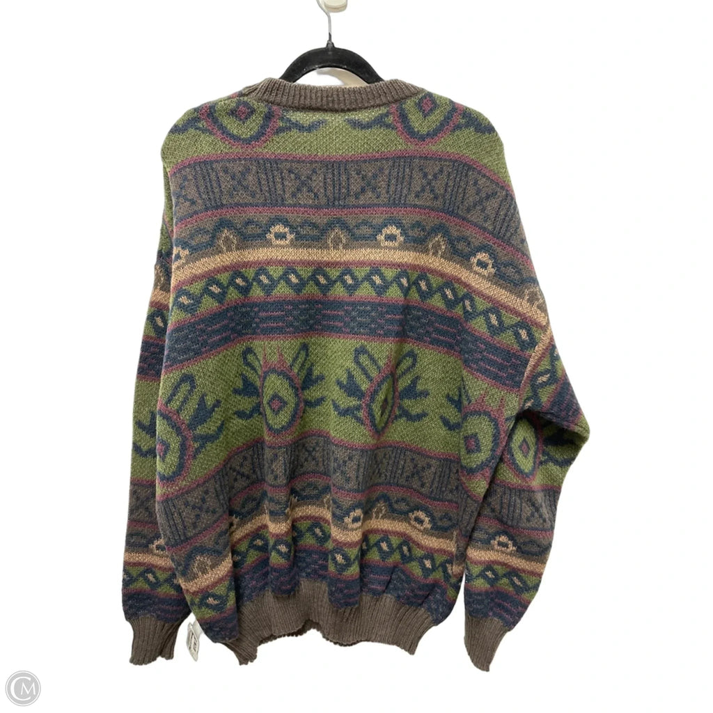 Sweater By Clothes Mentor In Green, Size: 1x
