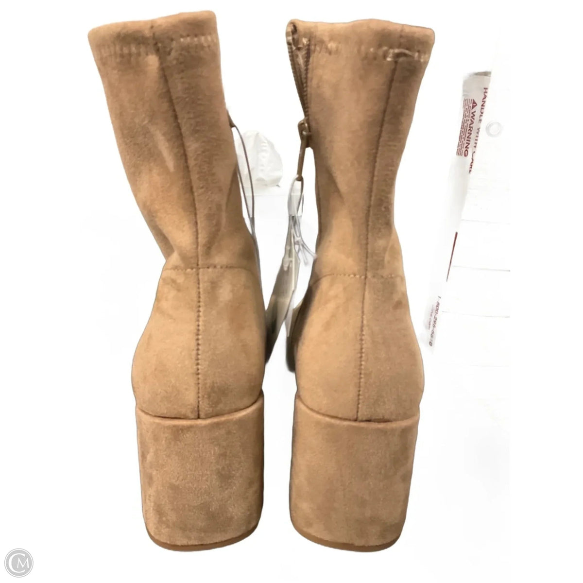 Boots Ankle Heels By A New Day In Brown, Size: 8