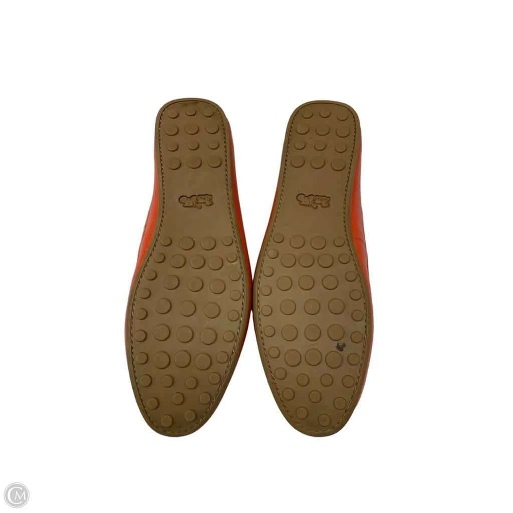 Shoes Designer By Coach In Orange, Size: 10