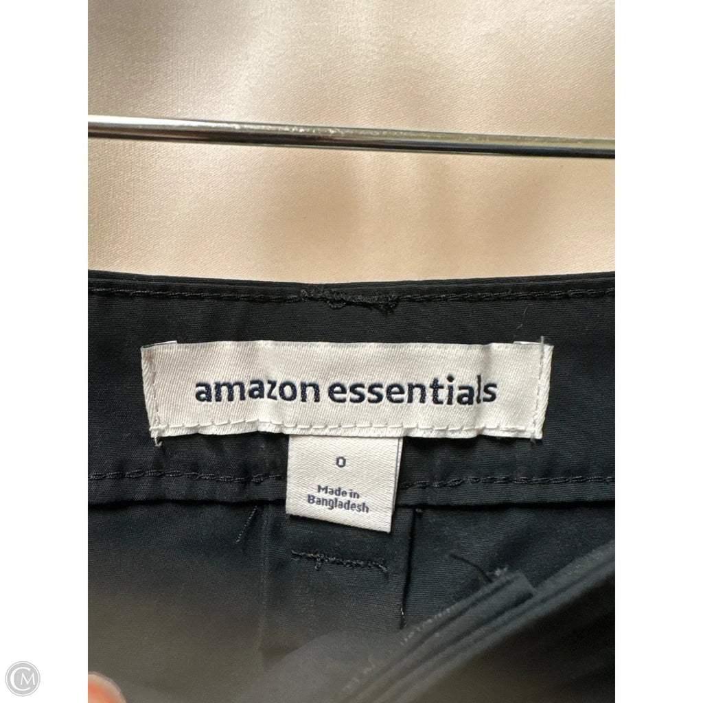 Shorts By Amazon Essentials In Black, Size: 0
