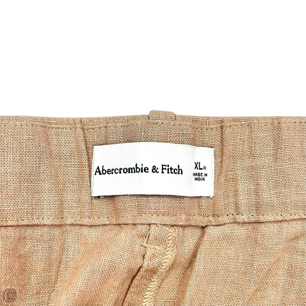 Pants Dress By Abercrombie And Fitch In Tan, Size: Xl