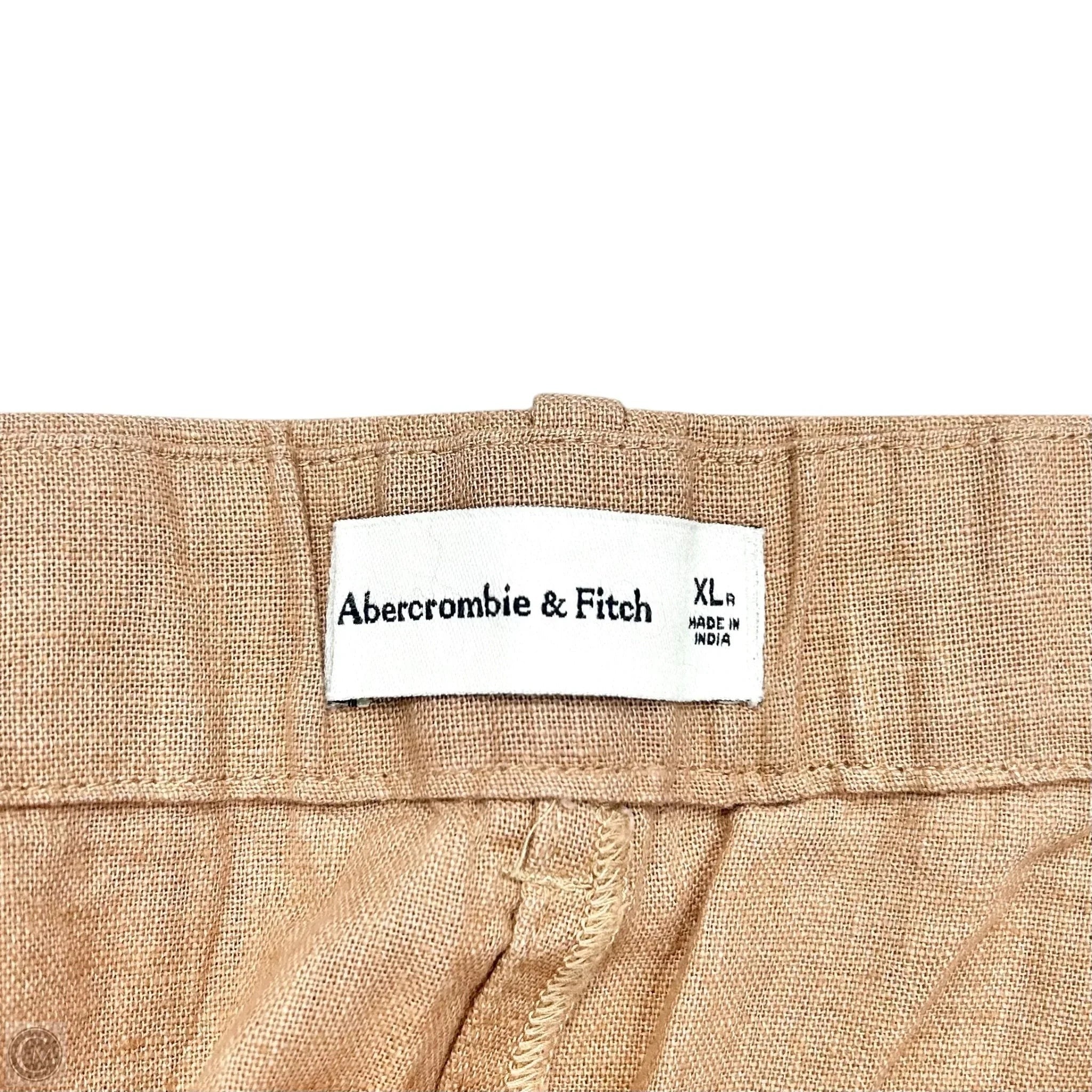 Pants Dress By Abercrombie And Fitch In Tan, Size: Xl