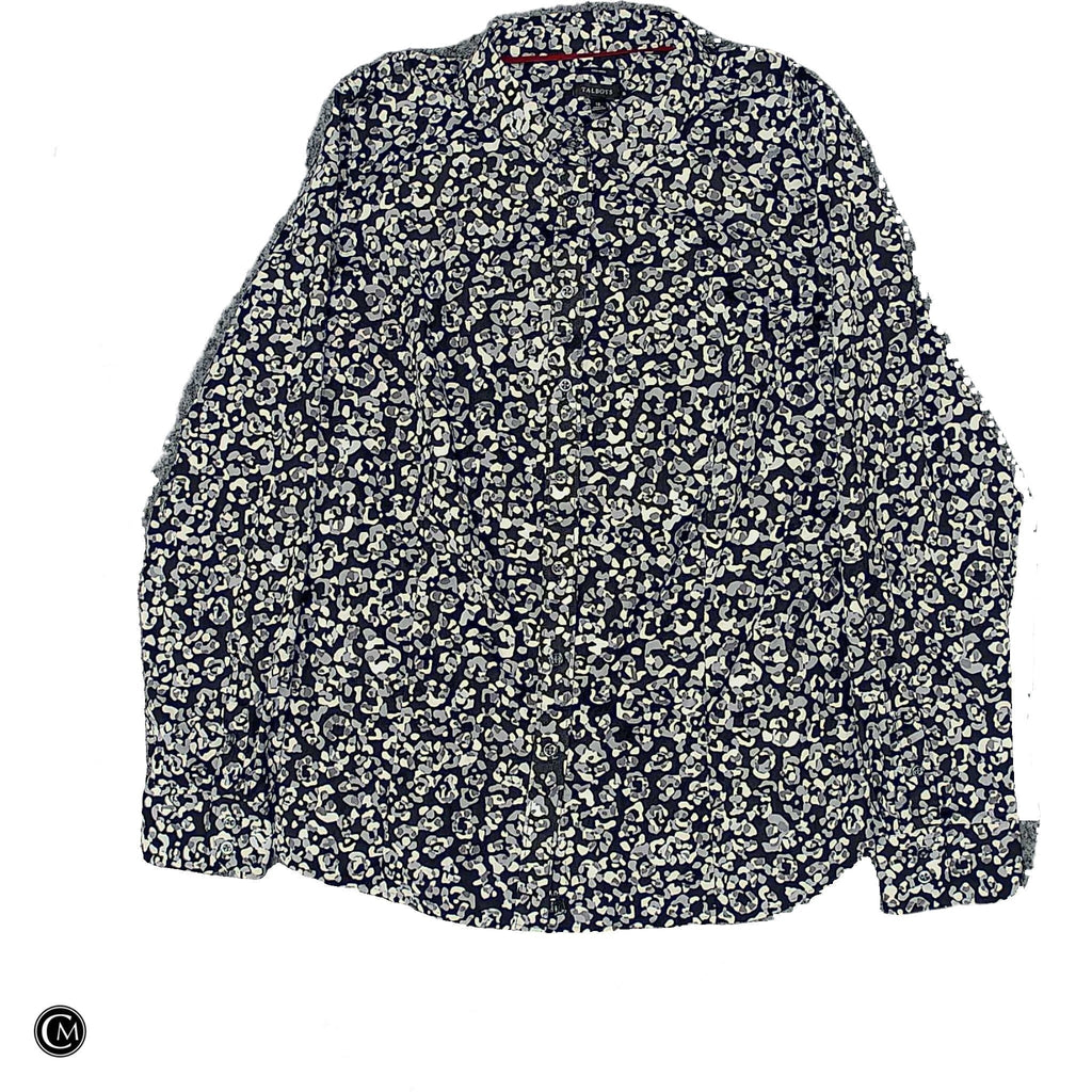 Top Ls By Talbots In Black & White, Size: M