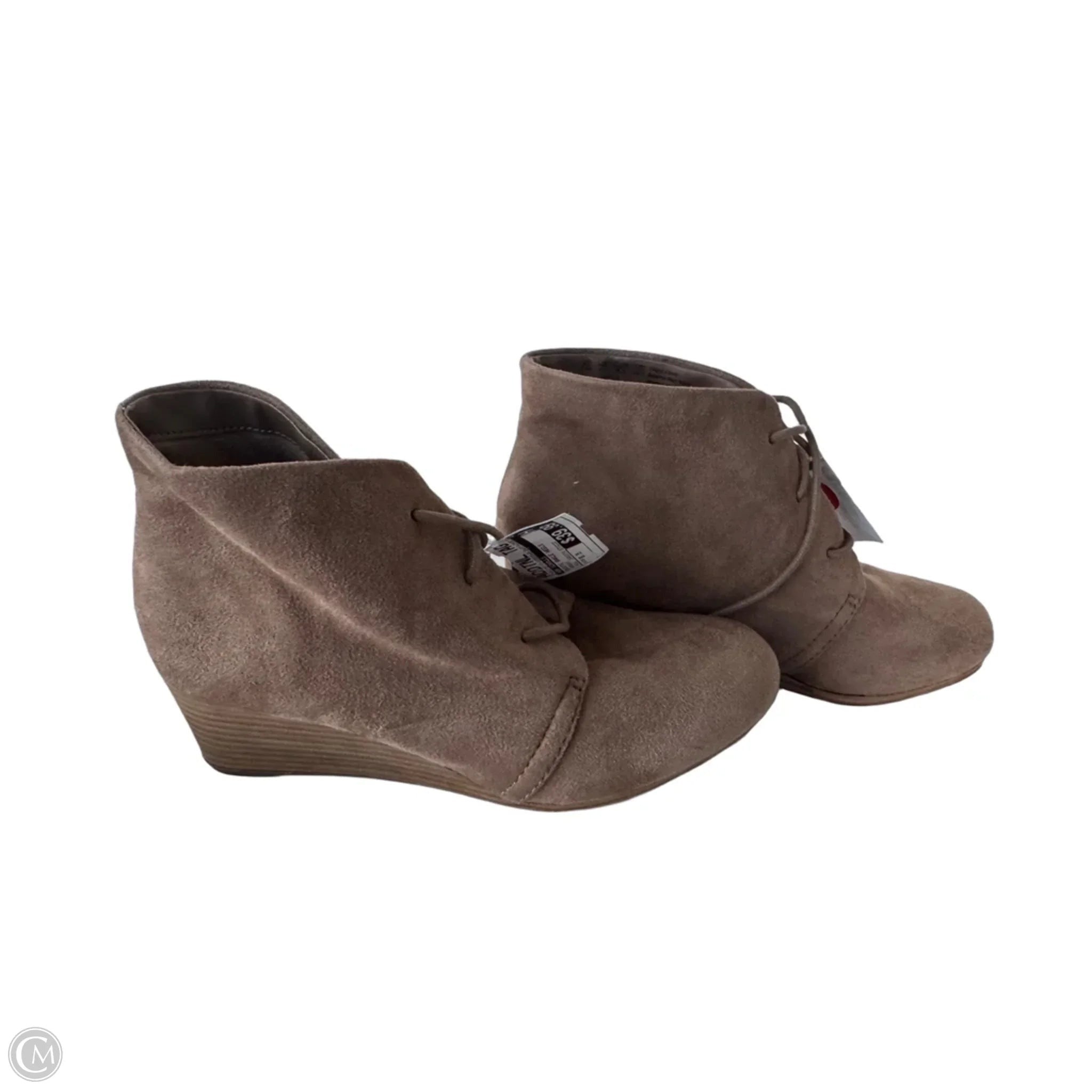 Boots Ankle Heels By Dr Scholls In Brown, Size: 6.5