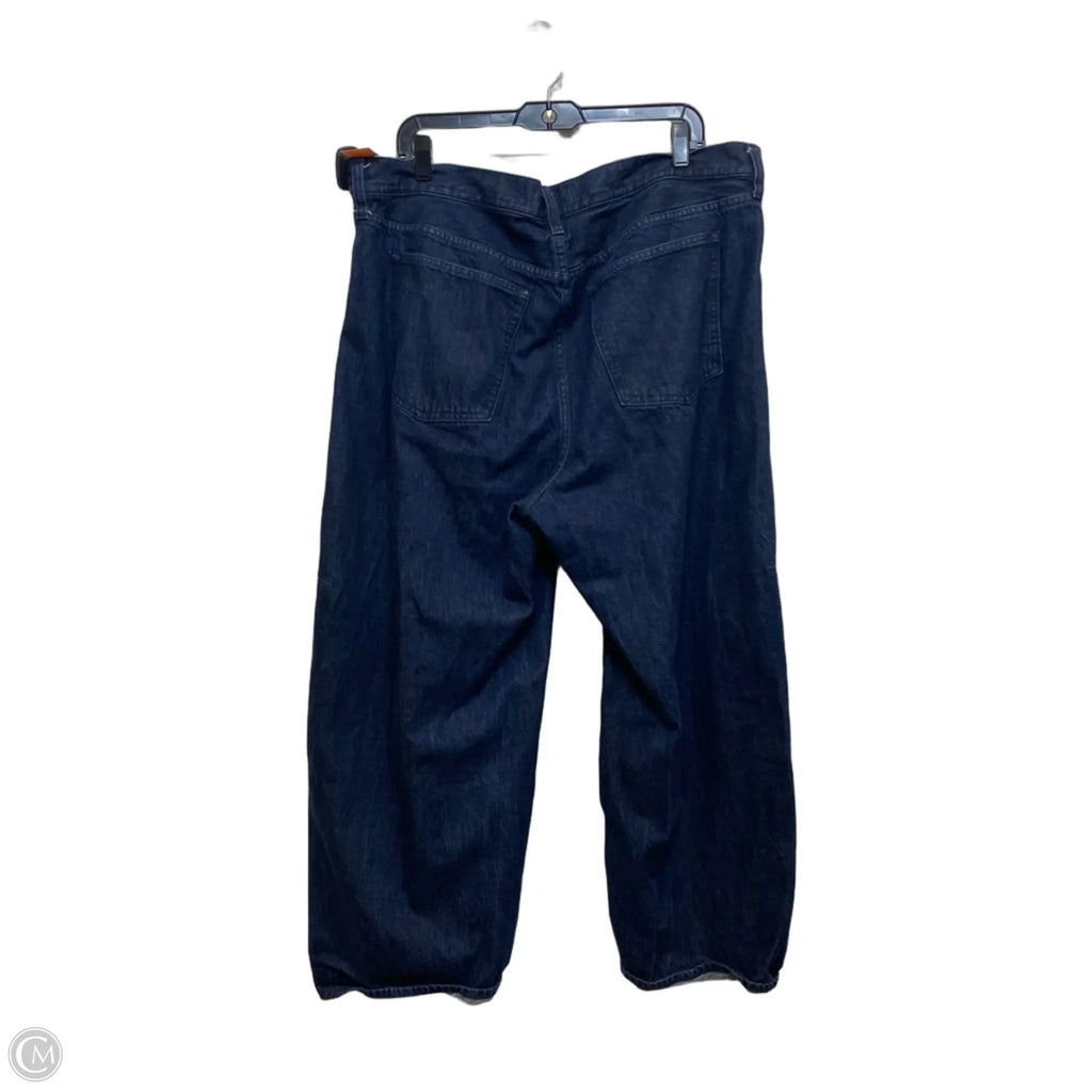 Jeans Boyfriend By Abercrombie And Fitch In Blue Denim, Size: 18