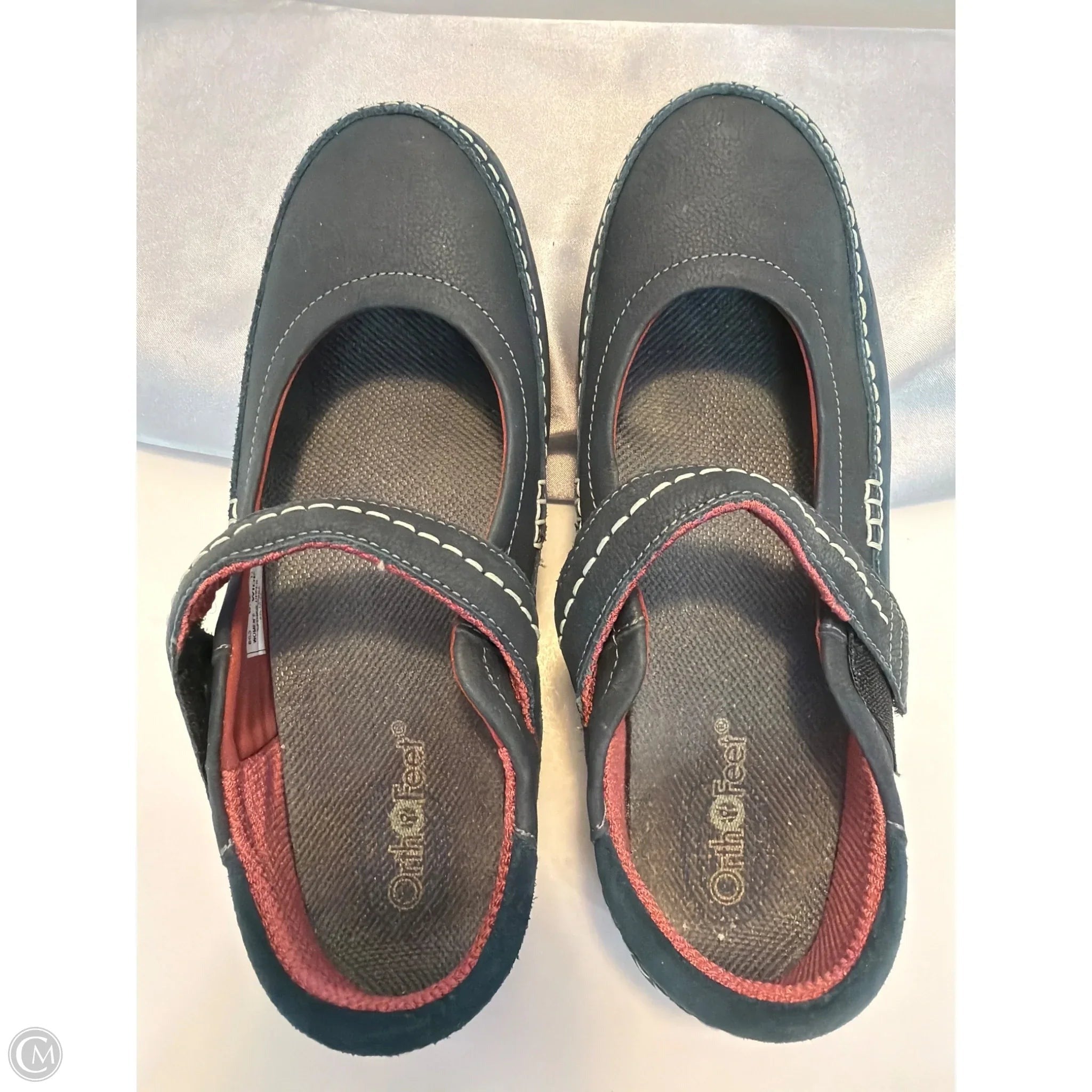 Shoes Flats By Clothes Mentor In Navy, Size: 8.5