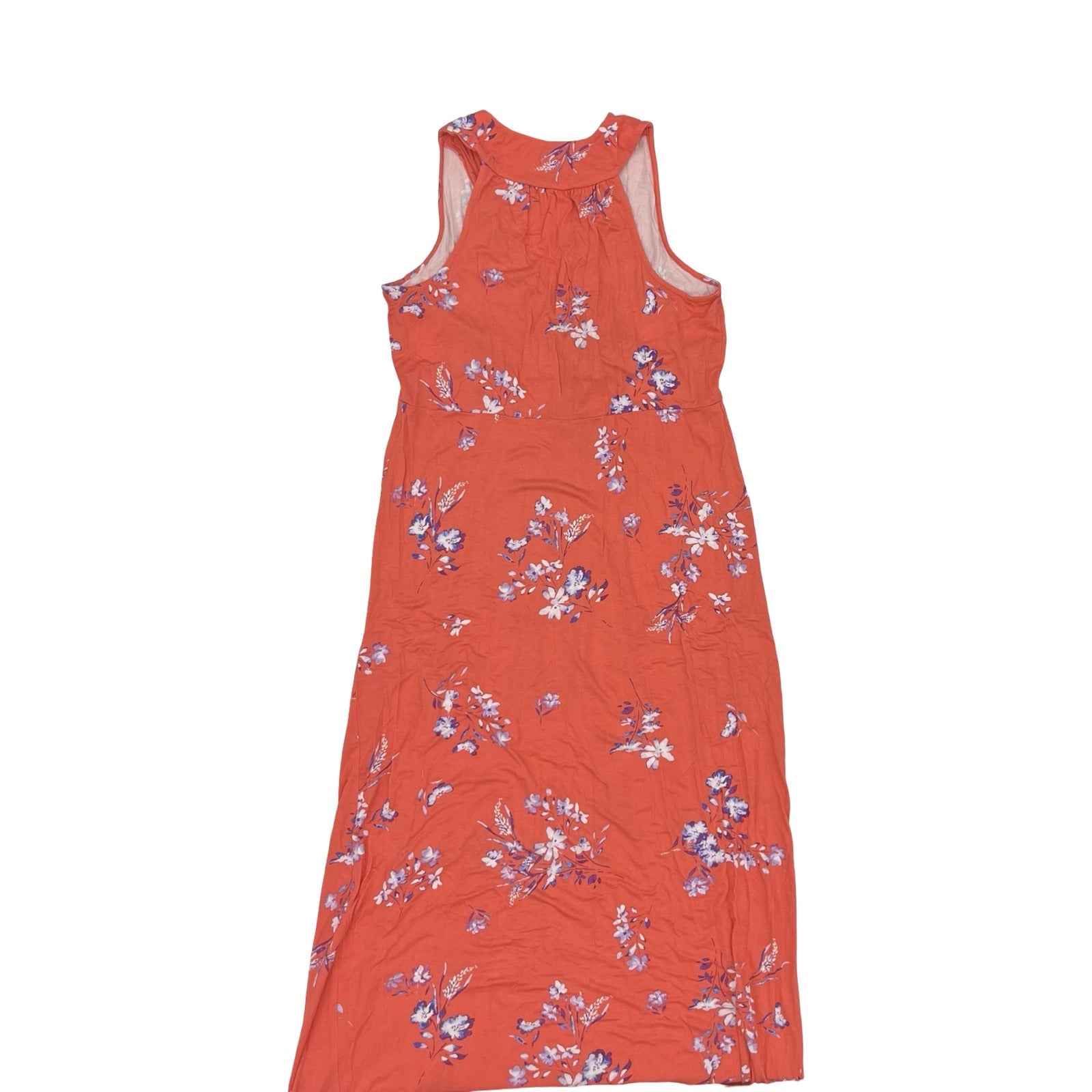 Mat Dress By Motherhood In Orange & Purple, Size:L