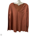 Sweater By Chicos In Orange, Size: L