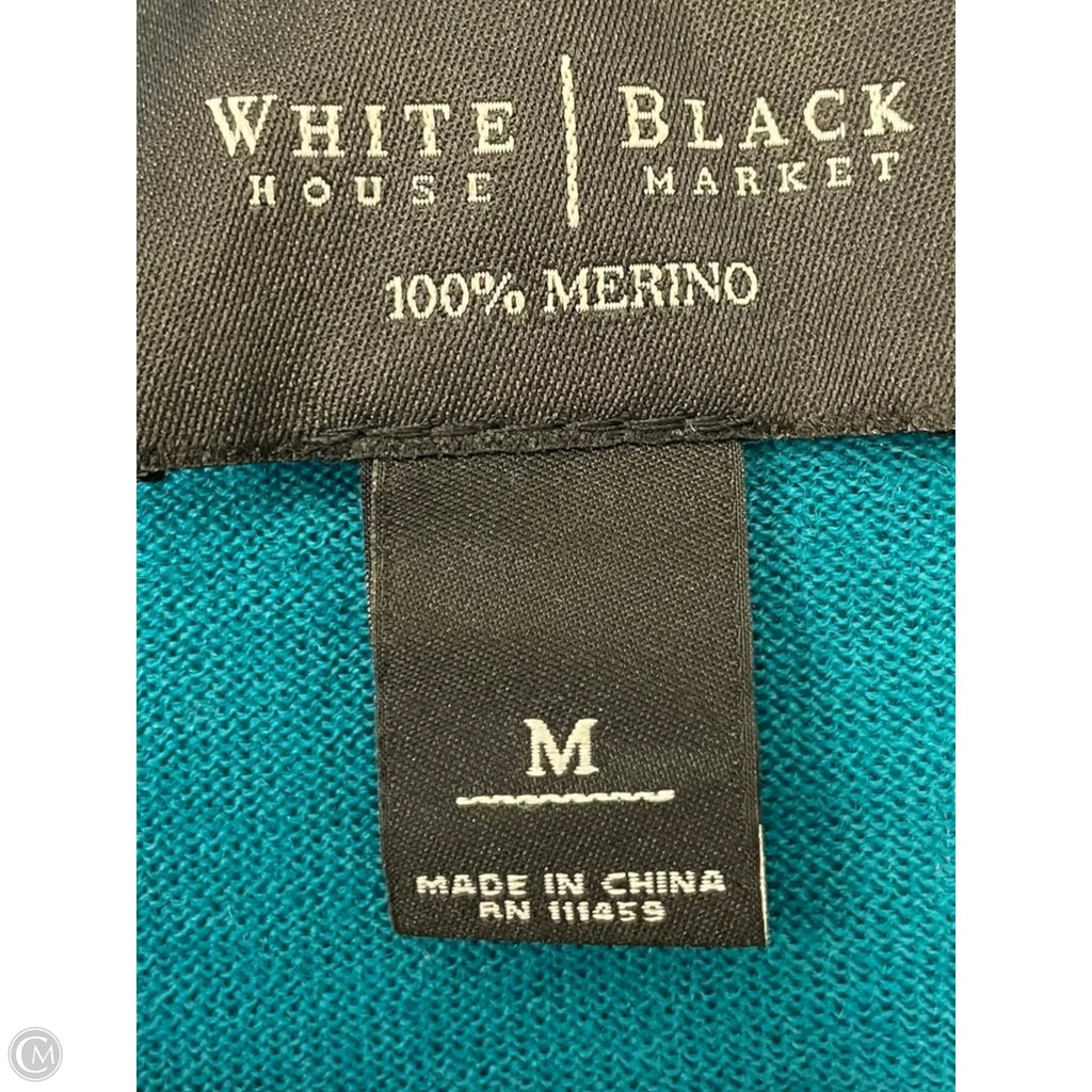 Cardigan By White House Black Market In Teal, Size: M