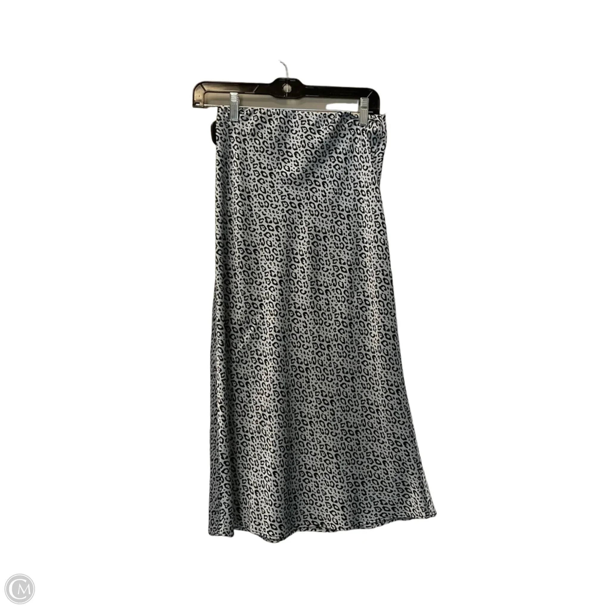 Skirt Maxi By Mi Ami In Black & Blue, Size: S