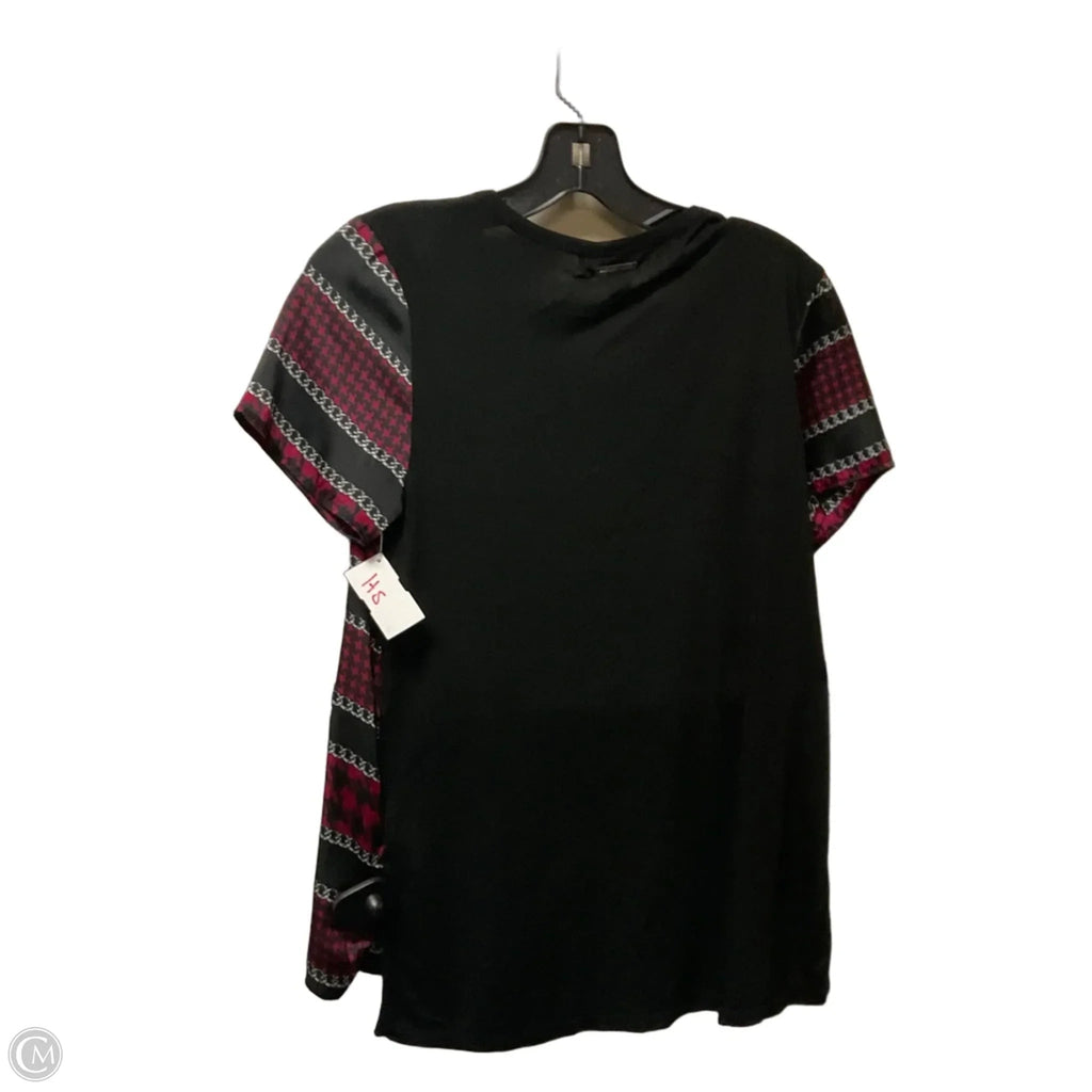 Top Short Sleeve Basic By Michael By Michael Kors In Black, Size: S