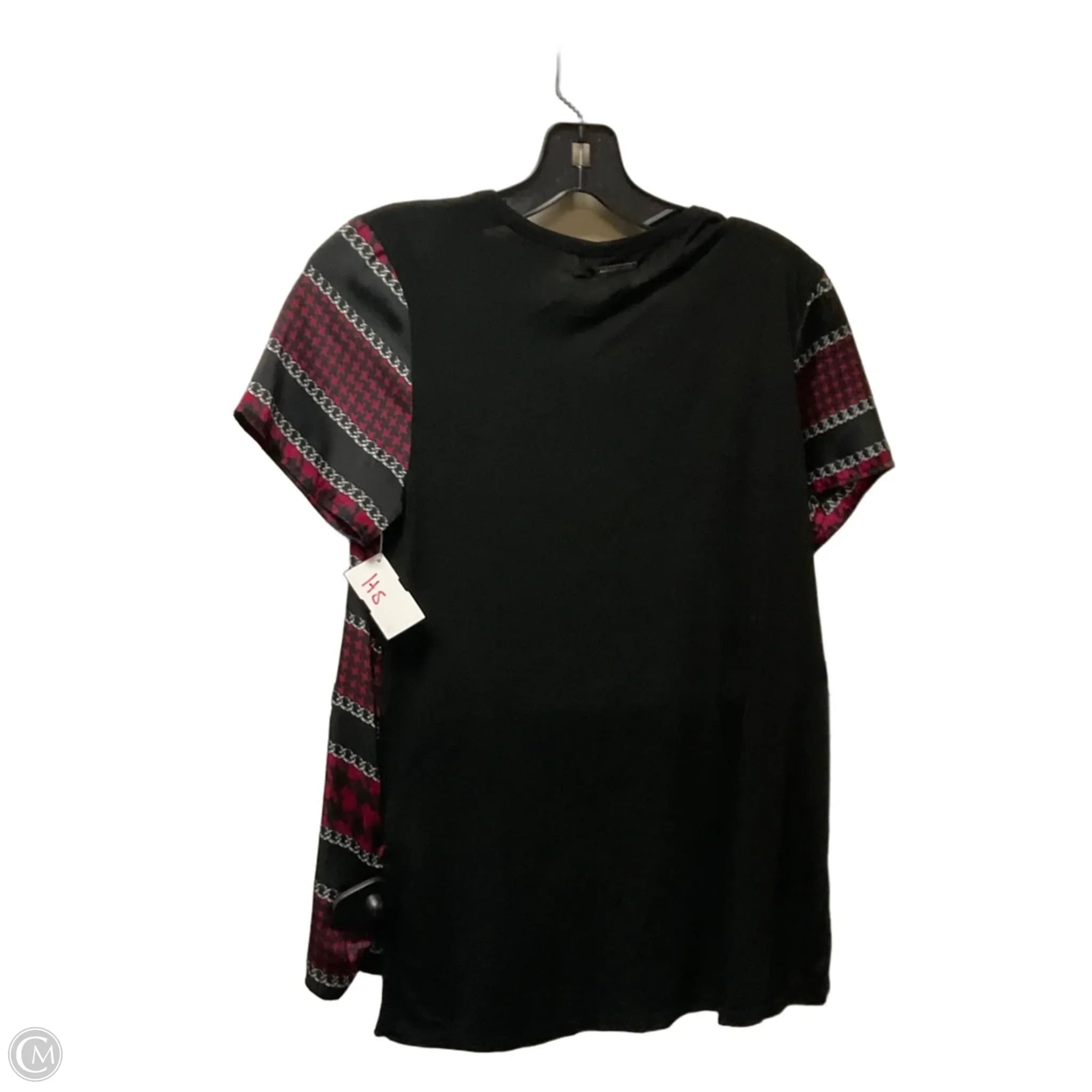 Top Short Sleeve Basic By Michael By Michael Kors In Black, Size: S