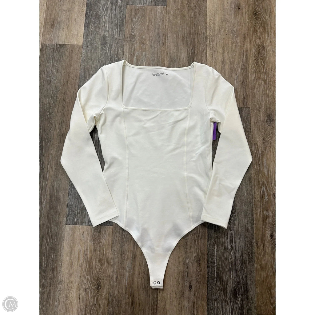 Bodysuit By Abercrombie And Fitch In White, Size: L
