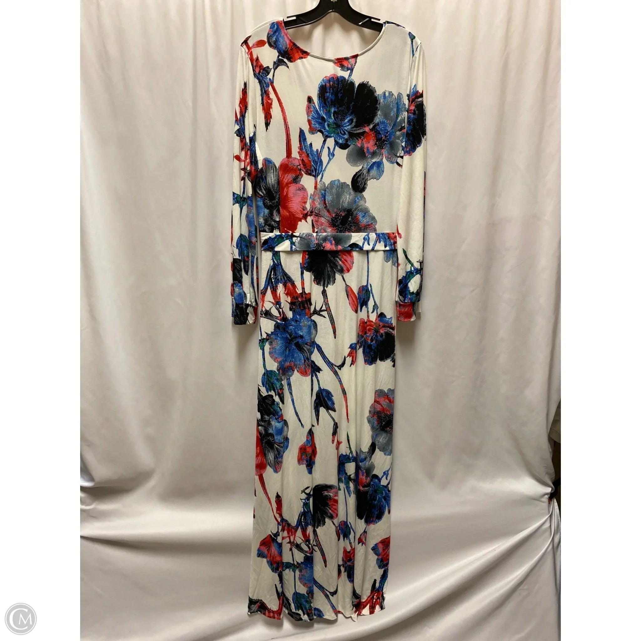 Dress Casual Maxi By Clothes Mentor In White, Size: 2x