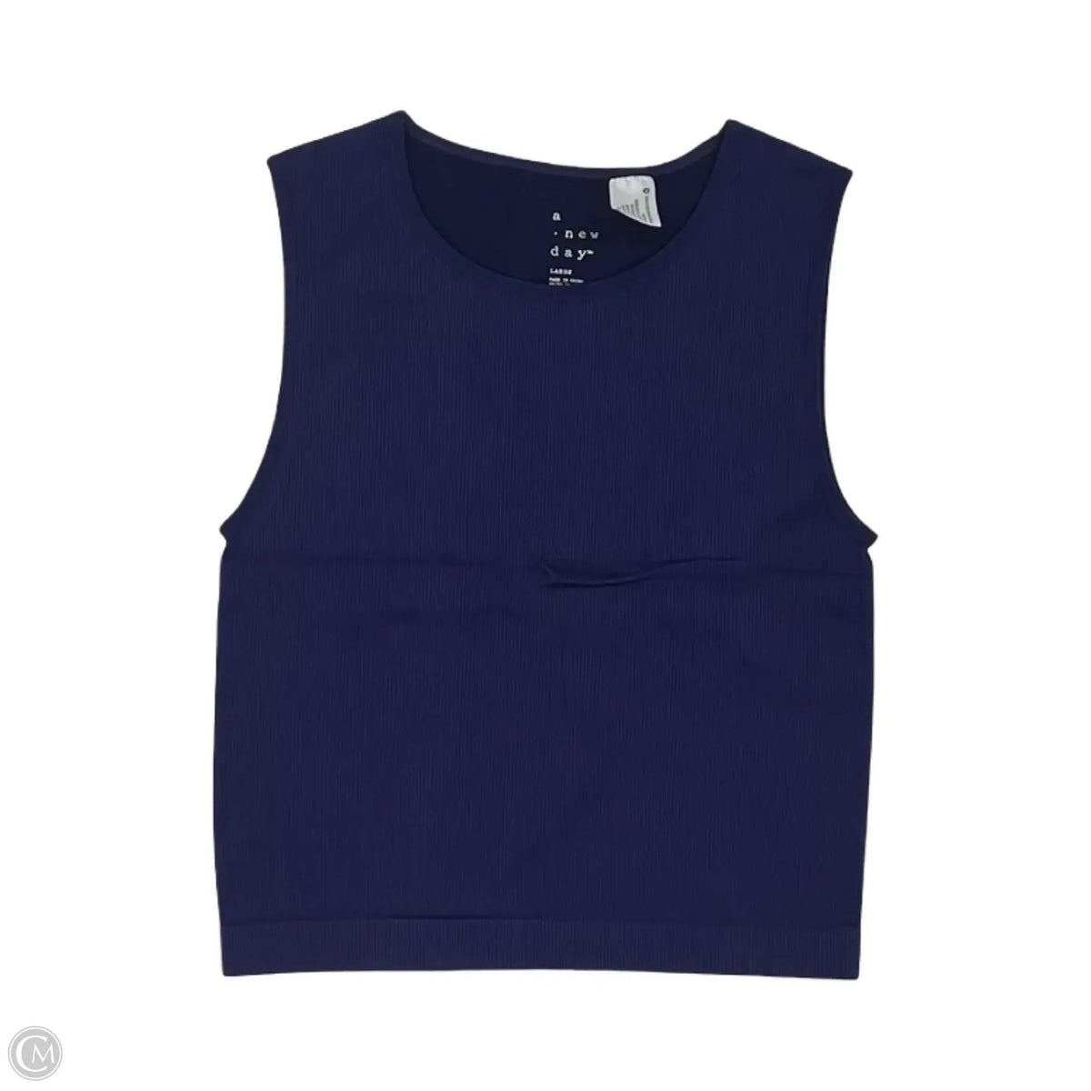 Tank Top By A New Day In Navy, Size: L