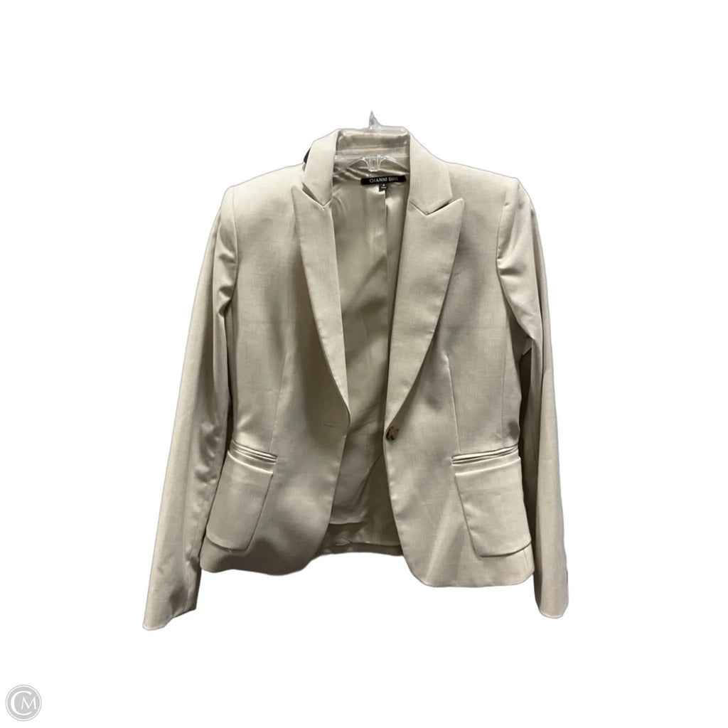 Blazer By Gianni Bini In Beige, Size: 8