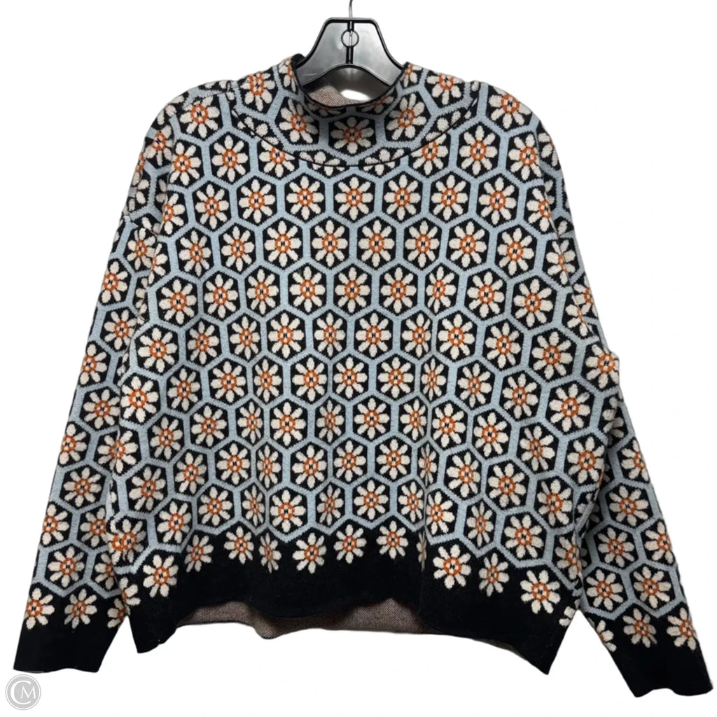 Sweater By Maeve In Floral Print, Size: M