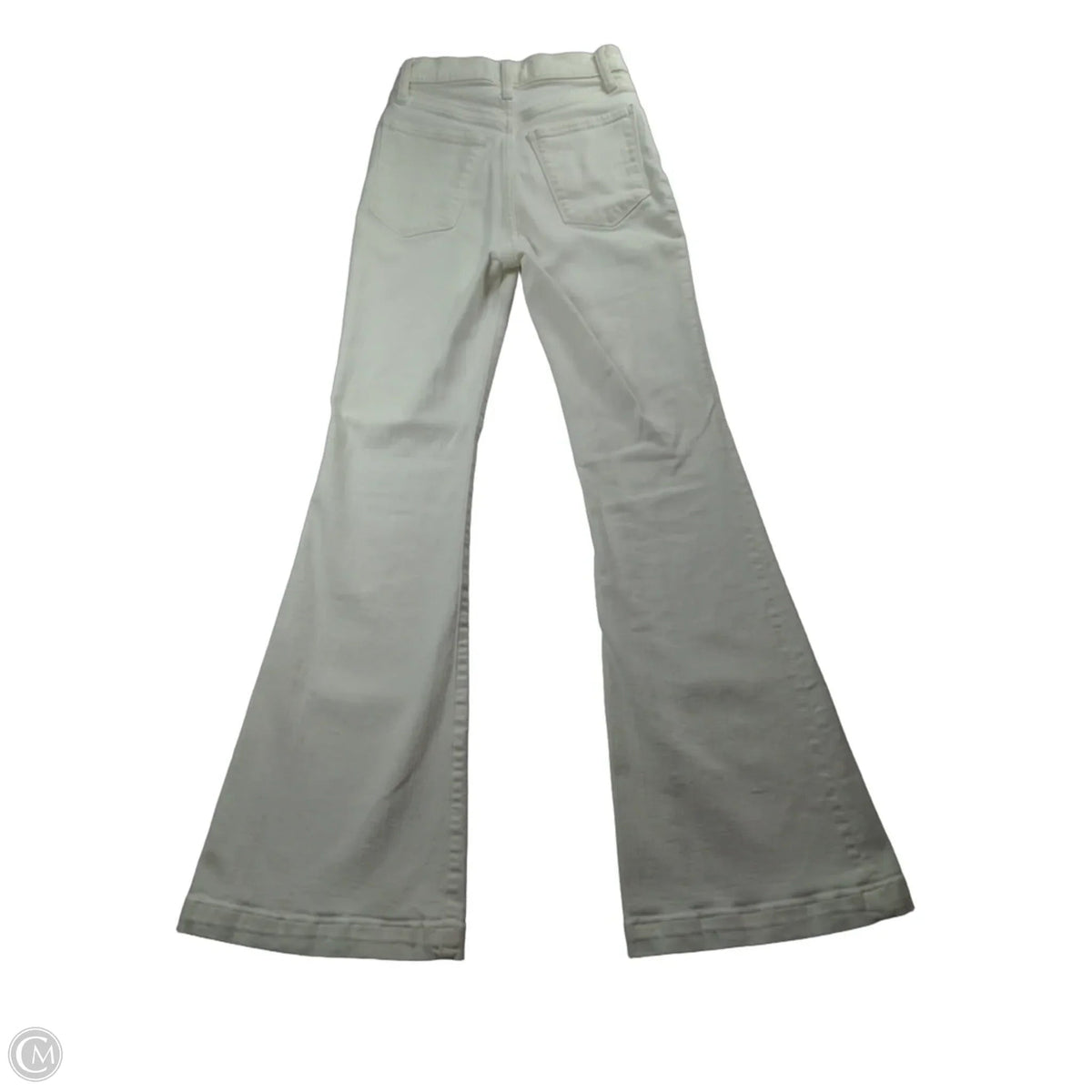 Jeans Boot Cut By Abercrombie And Fitch In White, Size: 24