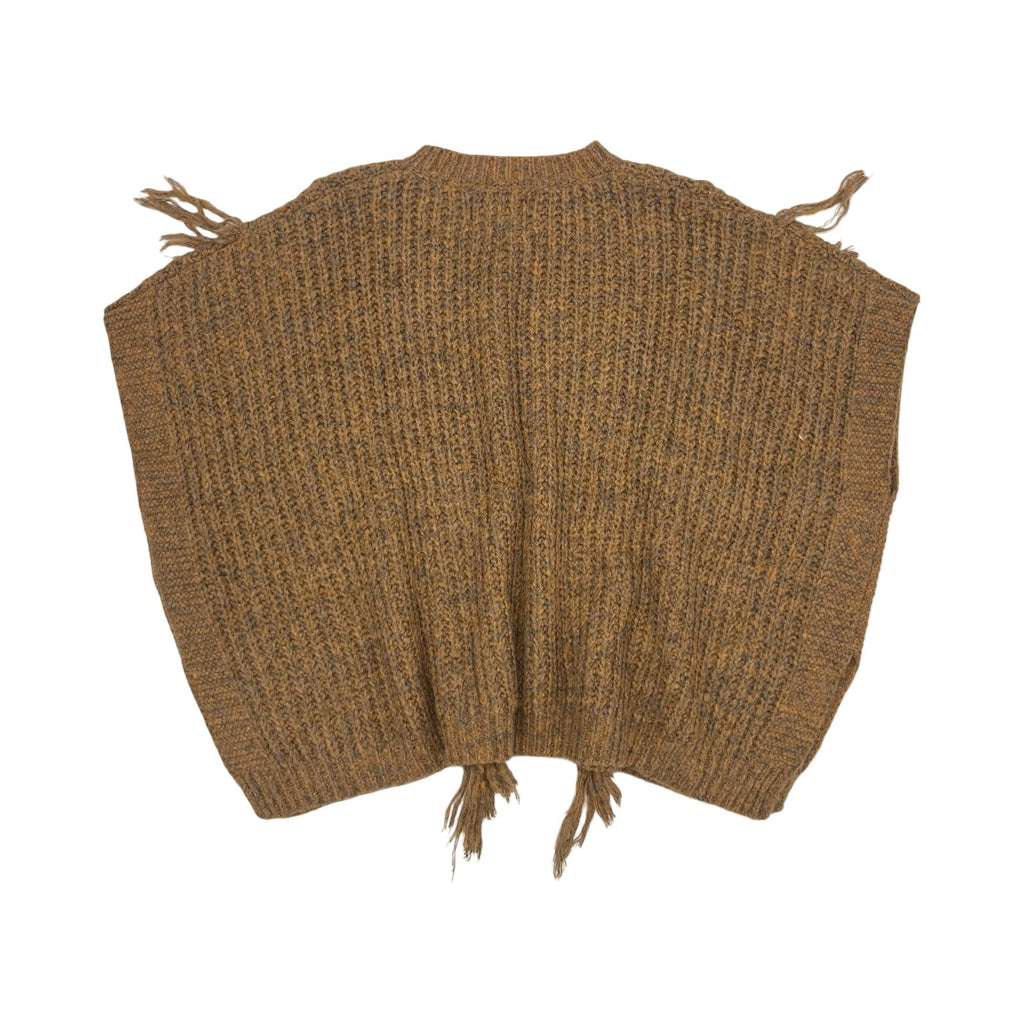 Poncho By Anthropologie In Brown, Size:Osfm