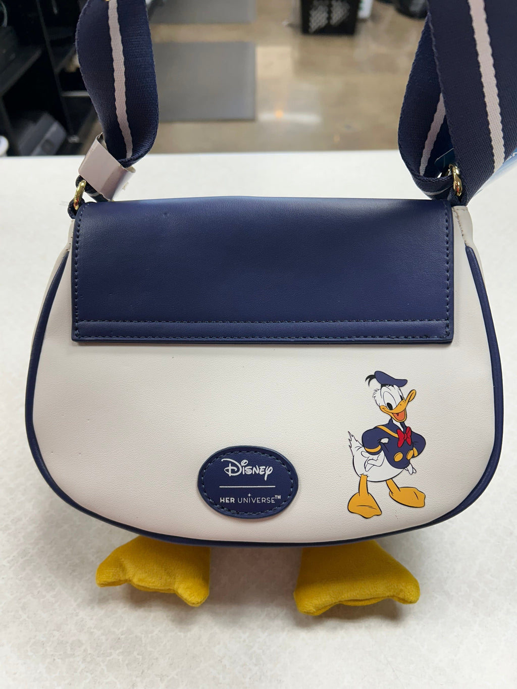 Crossbody By Disney In Blue & White, Size:Medium