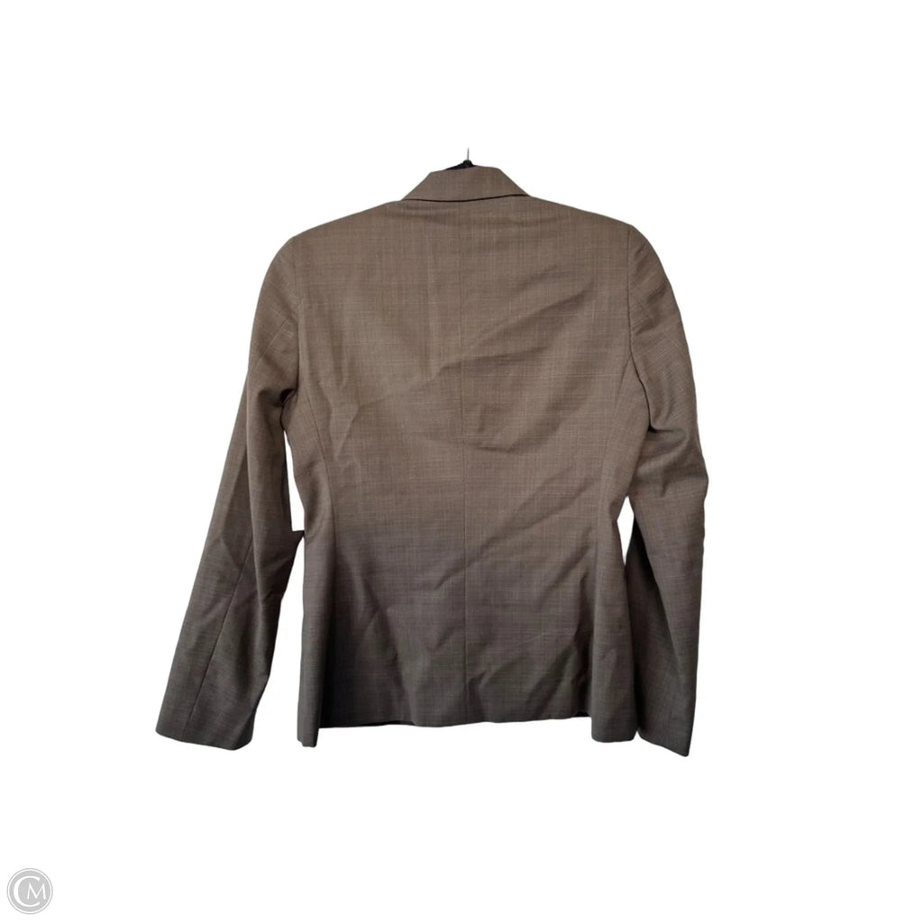 Blazer By Clothes Mentor In Brown, Size: S