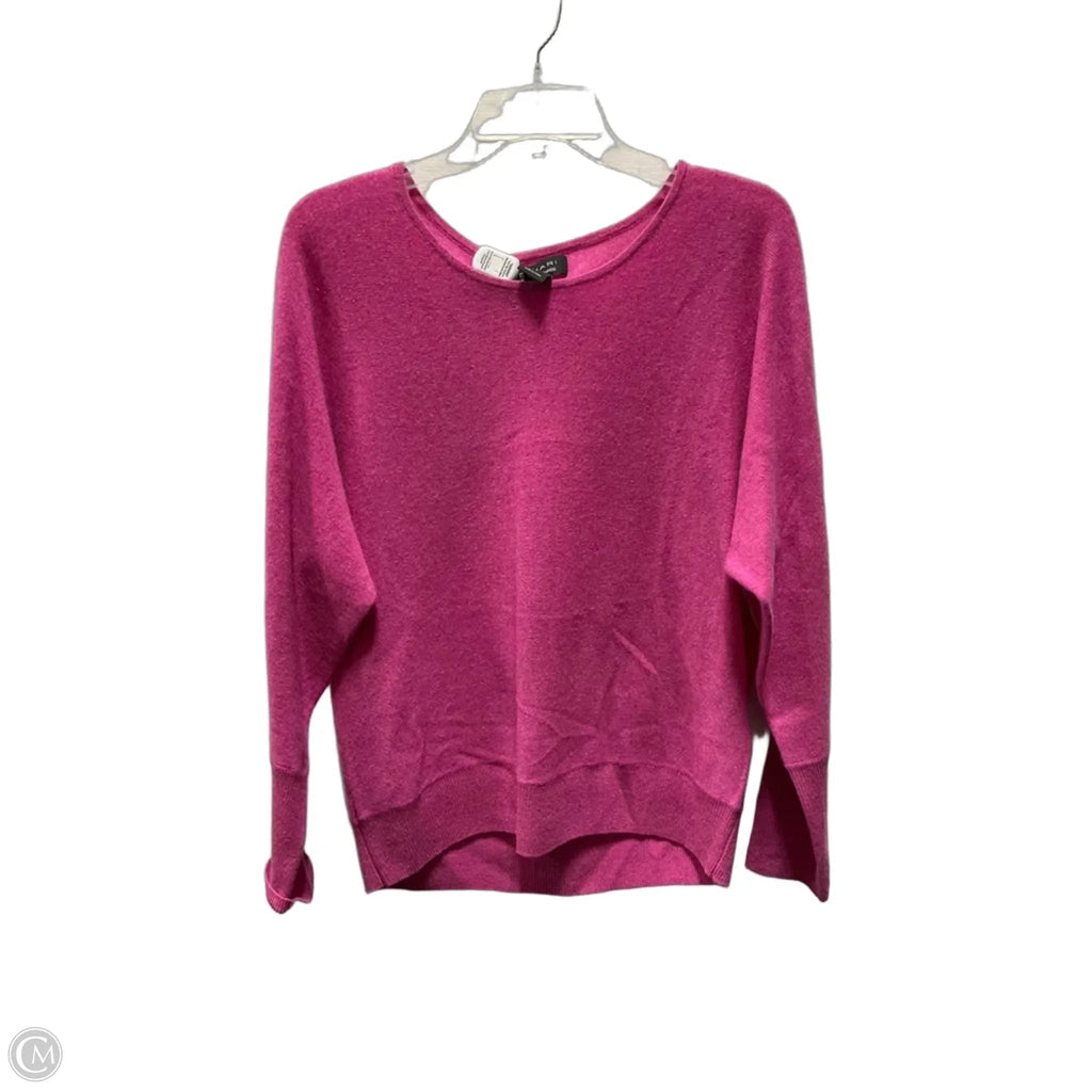 Top Long Sleeve By Tahari In Pink, Size: L