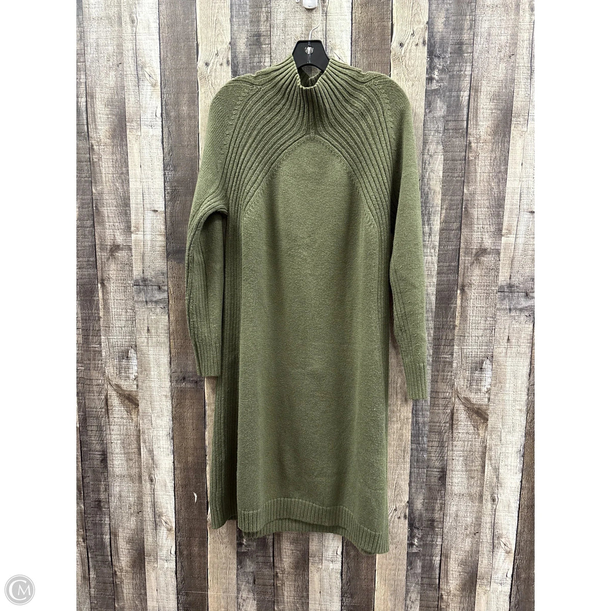Dress Sweater By Talbots In Green, Size: L