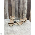 Sandals Heels Block By Bp In Tan, Size: 10