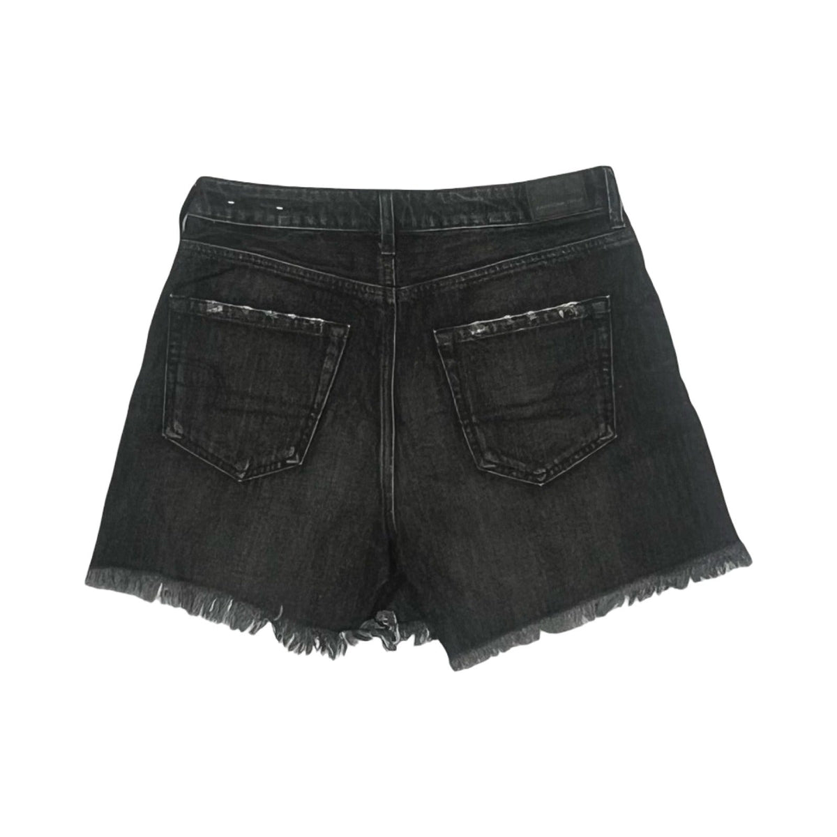 Shorts By American Eagle In Black Denim, Size:4