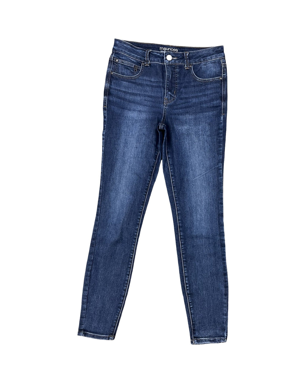 Jeans Skinny By Maurices In Blue Denim, Size:6