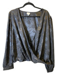 Top Long Sleeve By A New Day In Black, Size: Xl