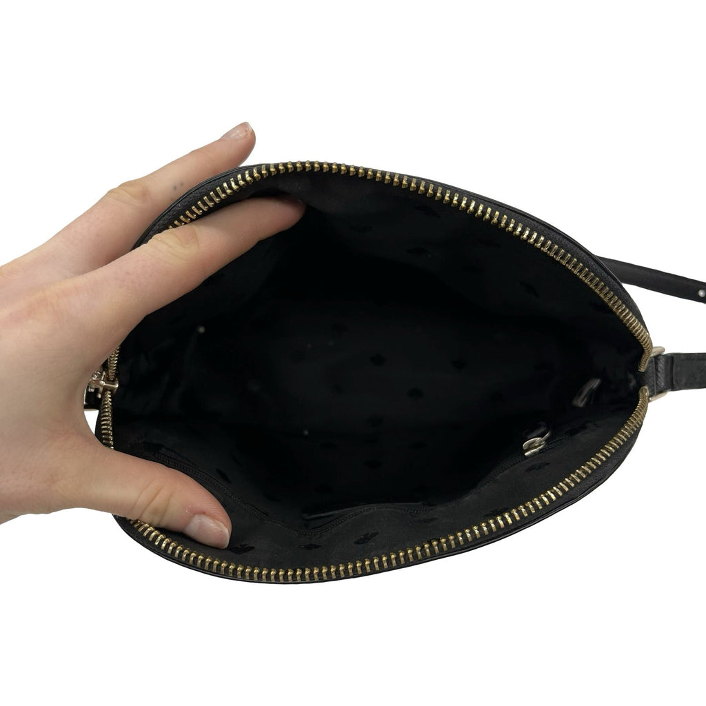 Crossbody Designer By Kate Spade In Black, Size:Medium