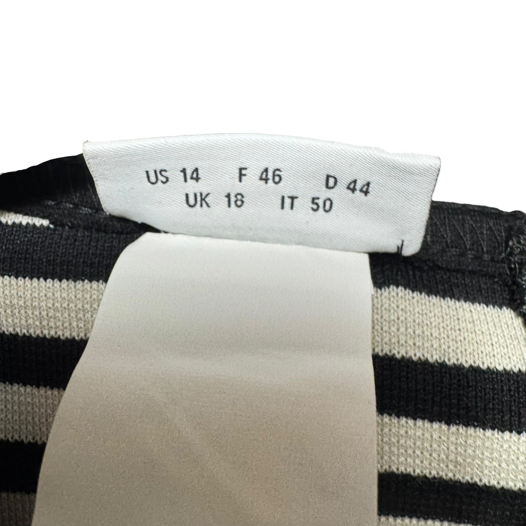 Top Sleeveless By Akris In Striped Pattern, Size: 14