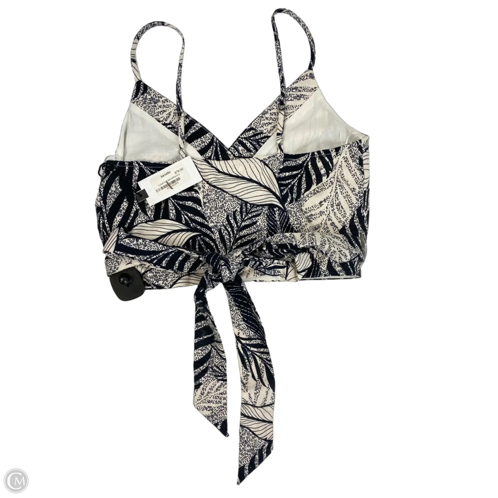 Top Sleeveless By Astr The Label In Black & White, Size: S