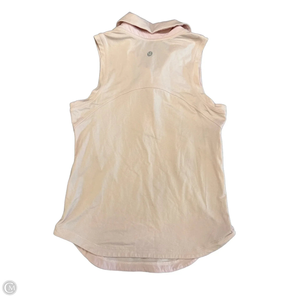 Athletic Tank Top By Lululemon In Pink, Size: Xs