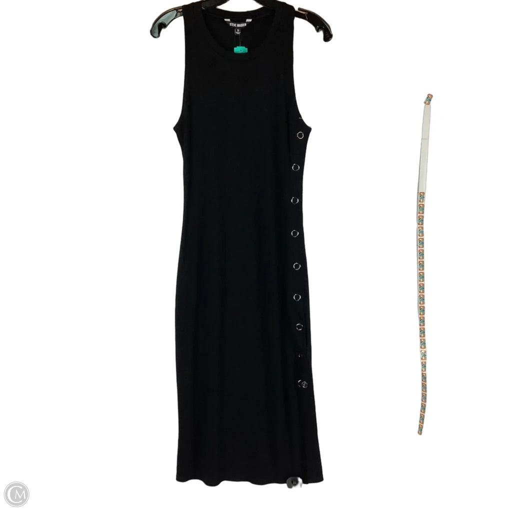 Dress Casual Maxi By Steve Madden In Black, Size: S