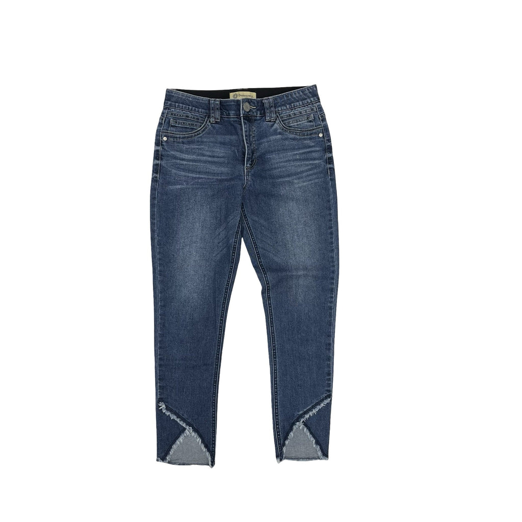 Jeans Skinny By Democracy In Grey Denim, Size:8