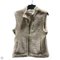 Vest Faux Fur & Sherpa By Calvin Klein In Beige, Size: L